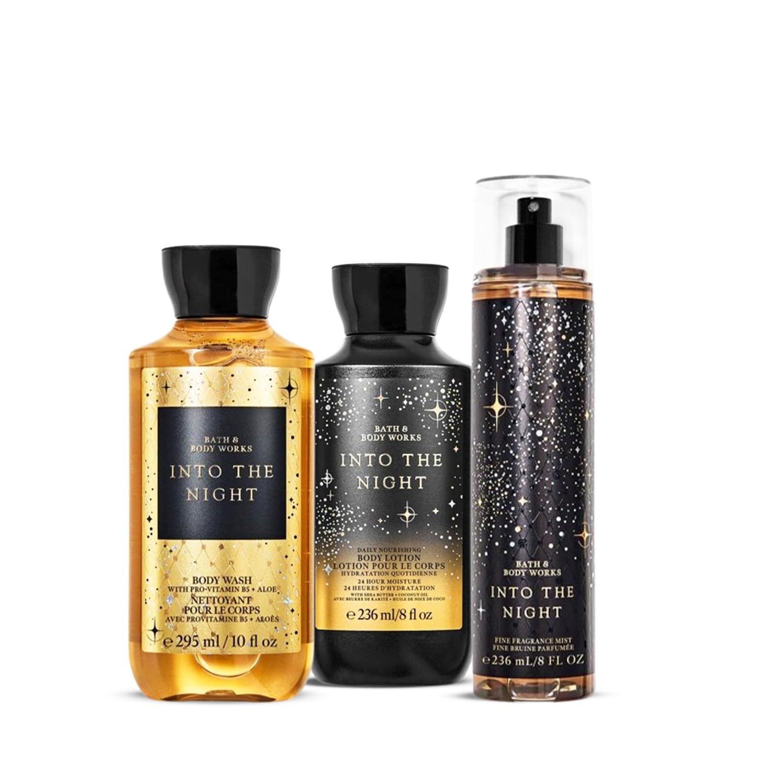 Bath & Body Works Into The Night Combo Pack | Fine Fragrance Mist