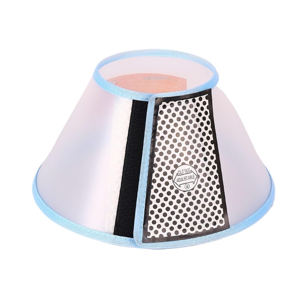 2pcs Pet Elizabethan Collar for Dogs Comfy Cones to Stop Licking Protective Collar for Dog After Surgery Anti-Bite Lick(Blue,S)