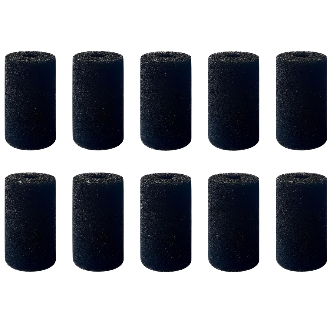 10 Pezzi Spugna Prefiltro Per Acquario Spugna Filtro Copertura Protettiva Spugna Per Pesci Piccoli Gamberetti Acquario Nero Ca. 6C