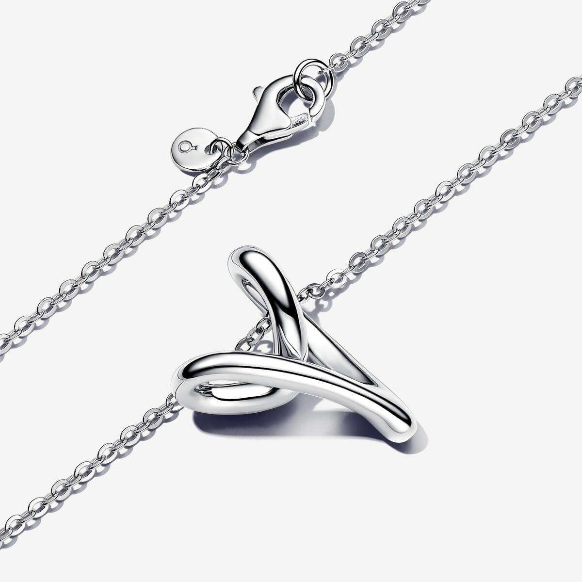 Pandora Essence Collar de plata de ley con colgante en forma de corazón, 70 cm70