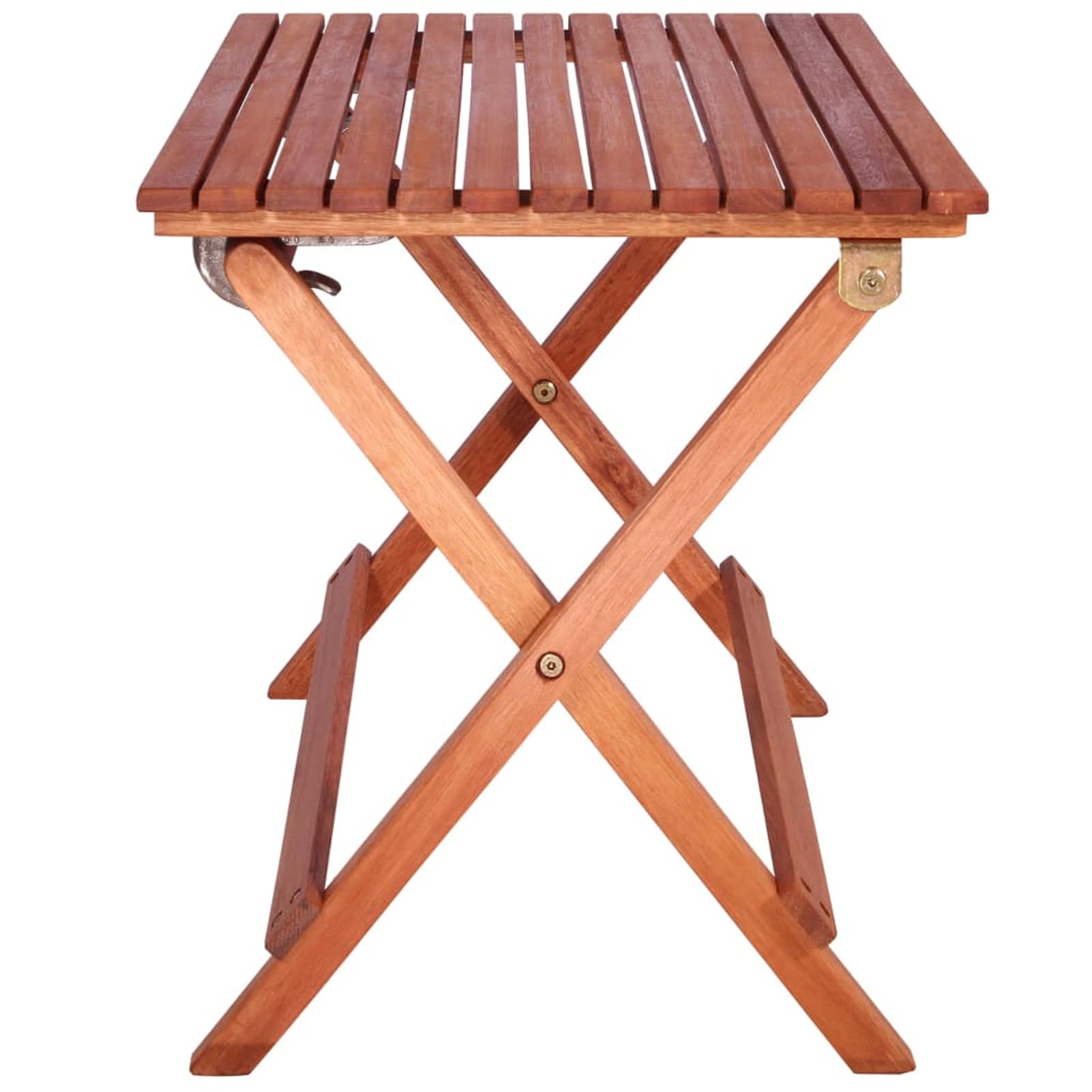 Tidyard 3-TLG.Bistro-Lounge-Set Bistro-Set Bistroset Bistrotisch Balkonset Balkonmöbel Sitzgruppe Gartenmöbel Sitzgarnitur Gartengarnitur für Kinder Massivholz Eukalyptus