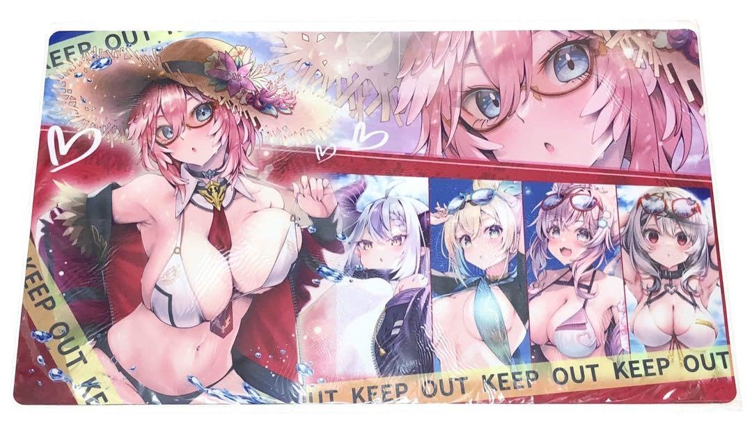 ホロライブ  6期生 水着 秘密結社holox ルイ プレイマット 新品未開封 ホロライブ 6期生 水着 秘密結社holox ルイ プレイマット 新品未