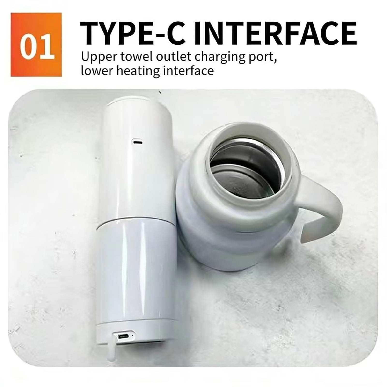 Scaldasalviette portatile, riscaldamento rapido e temperatura costante, design compatto per viso, massaggi, uso spa, ideale per uso domestico o professionale
