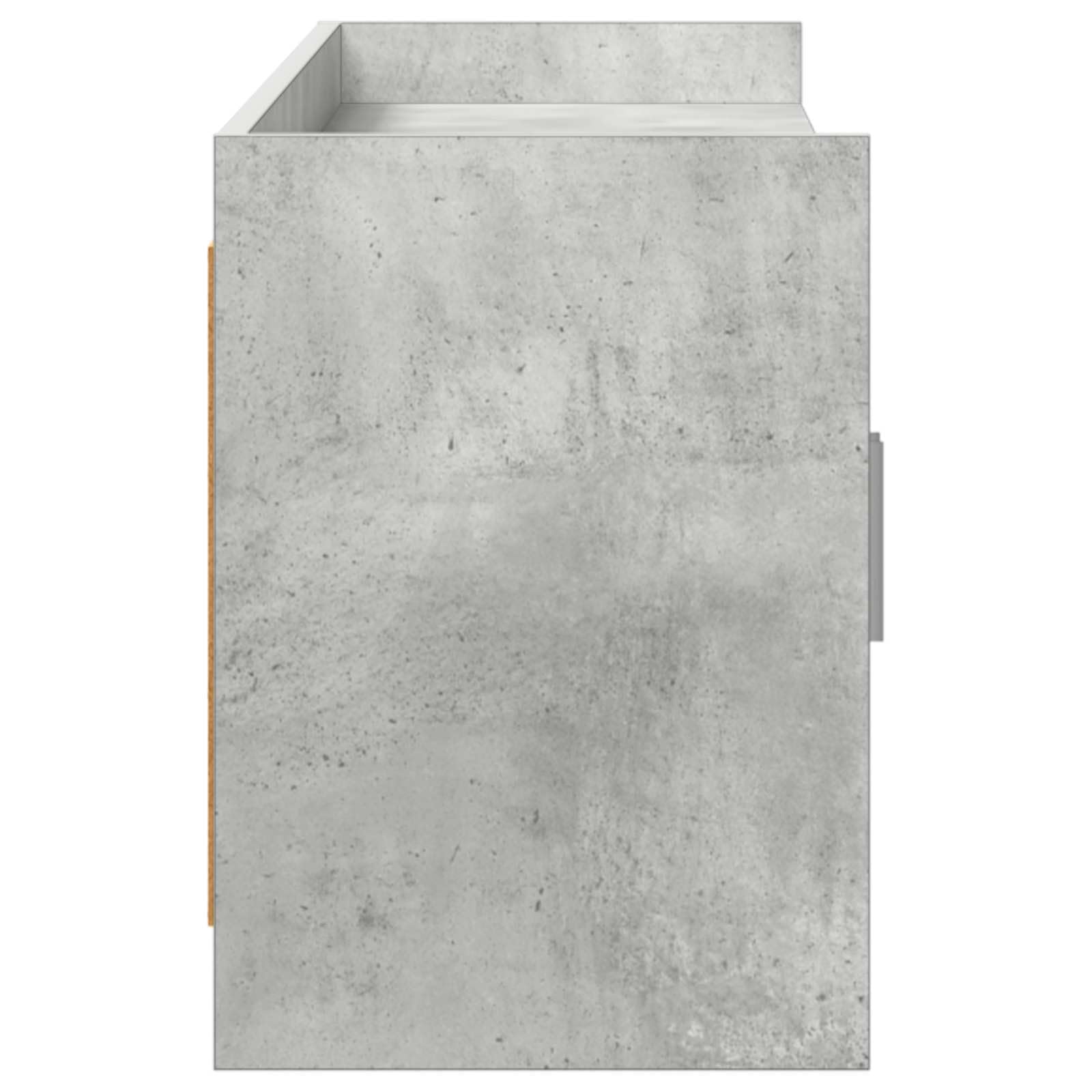 Szafka telewizyjna 168 x 33 x 47 cm Szary Beton