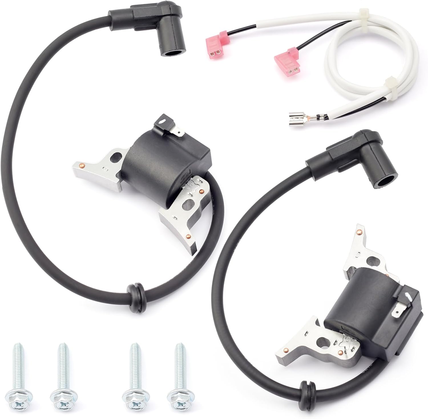 0G3324BSRV 0K63030SRV Ignition Coil Module 2 Pack Compatible with Generac GTV760 GTV990 GTV-760 GTV-990 25 & 27 HP Engines Replaces 0G3224TA 0D4686 Ignition Coil