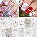 Kalolary 840+ Patterns Animaux Nail Art Stickers, Autocollants à Ongles decoration nail art Ongle Autocollants Auto-adhésives DIY Nail Décoration pour Femmes Filles