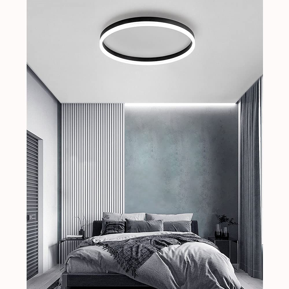 Lámpara de techo ajustable de montaje empotrado LED redonda minimalista moderna 3000-6000K Lámpara de techo ajustable Ultrafina de 3,1 pulgadas Iluminación de techo instalada en la sala de alm