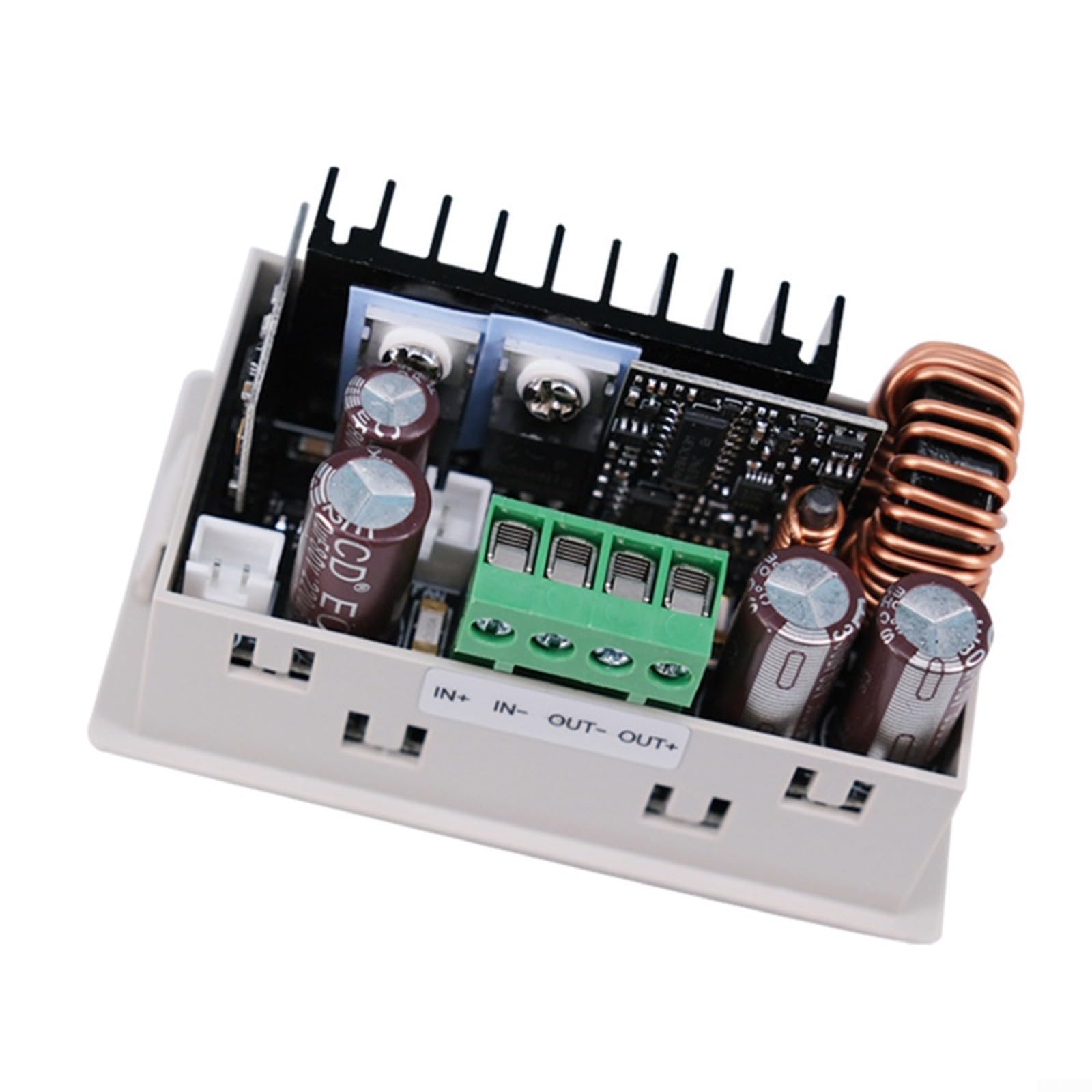 RK6006 Alimentatore di rete regolabile 0-60V 0-6A 360W con LCD da 1,54", convertitore DC per controllo PC/app, protezione da sovratensione, aggiornamento firmware (RK6006)