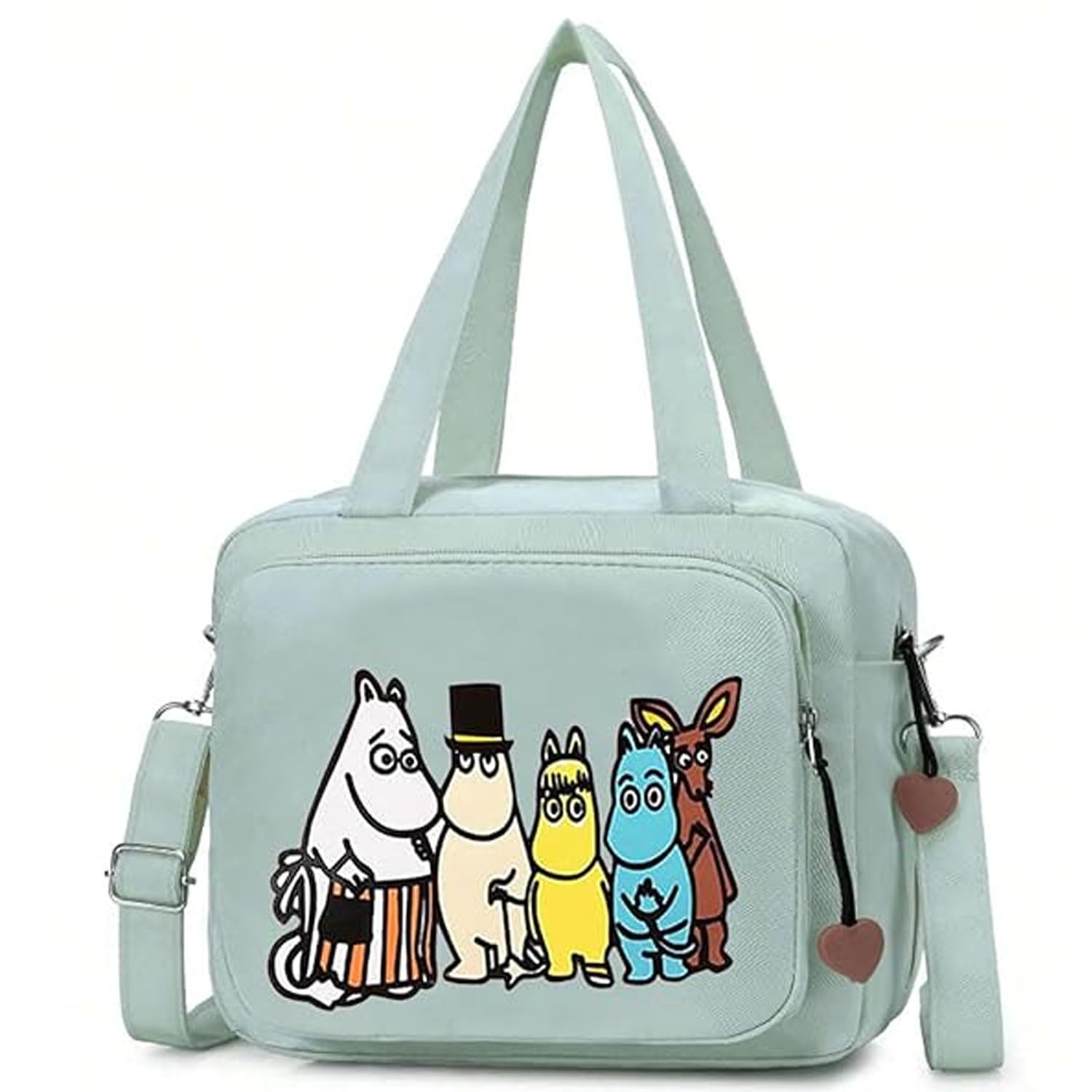 Winnies Diaper Bag Mummy Tote | Travel Nappy Tote for Baby Care | Multifunction Maternity Cross Body Bags with Zipper Closure Lightweight Hand-Carry Totes for Moms & Newborn Essentials