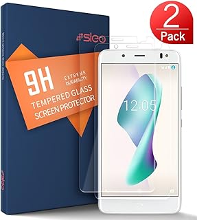 SLEO Protector de Pantalla para BQ Aquaris V Plus/VS Plus Cristal Vidrio Templado [2 Unidades] Anti-Reflejo con Alta Dureza y Alta Transparencia para BQ Aquaris V Plus/VS Plus - 2 Pack