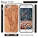 iProductsUS Elephant Phone Case Compatible with iPhone 8 PLUS, 7 PLUS, 6Plus, 6sPlus and Magnetic Mount-Wood Cases Engraved Unique Elephant Built in Metal Plate,TPU Protective Shockproof Covers (5.5
