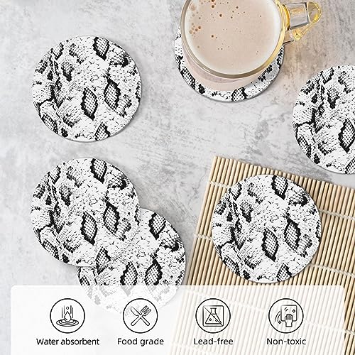 Dessous de verre peau de serpent pour sublimer vos apéritifs et tables basses - 6