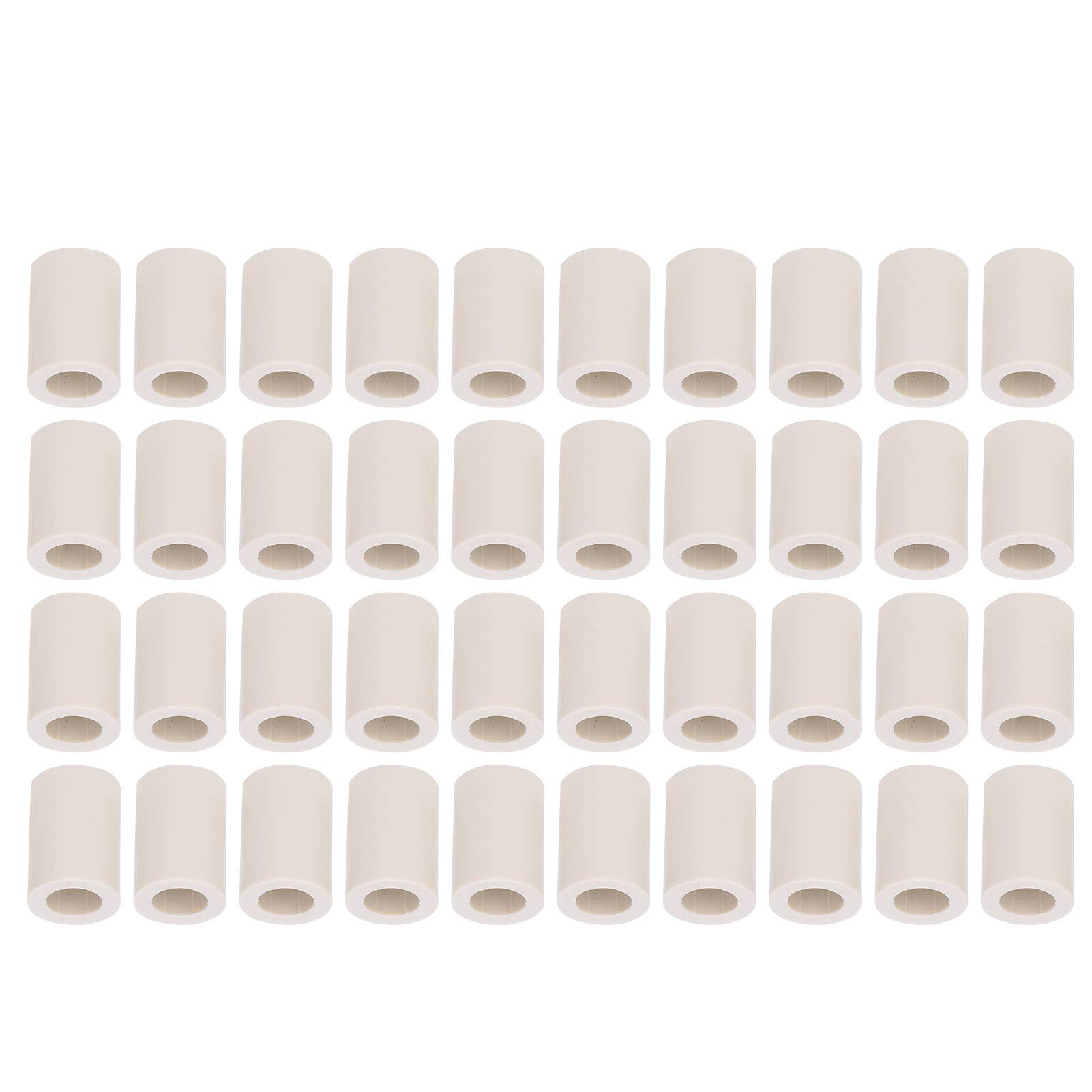 VGEBY 40 szt. tulejek do kijek bilardowych, 40 szt. łatwych końcówek do kijek bilardowych i akcesoria (13 mm - 2 cm)