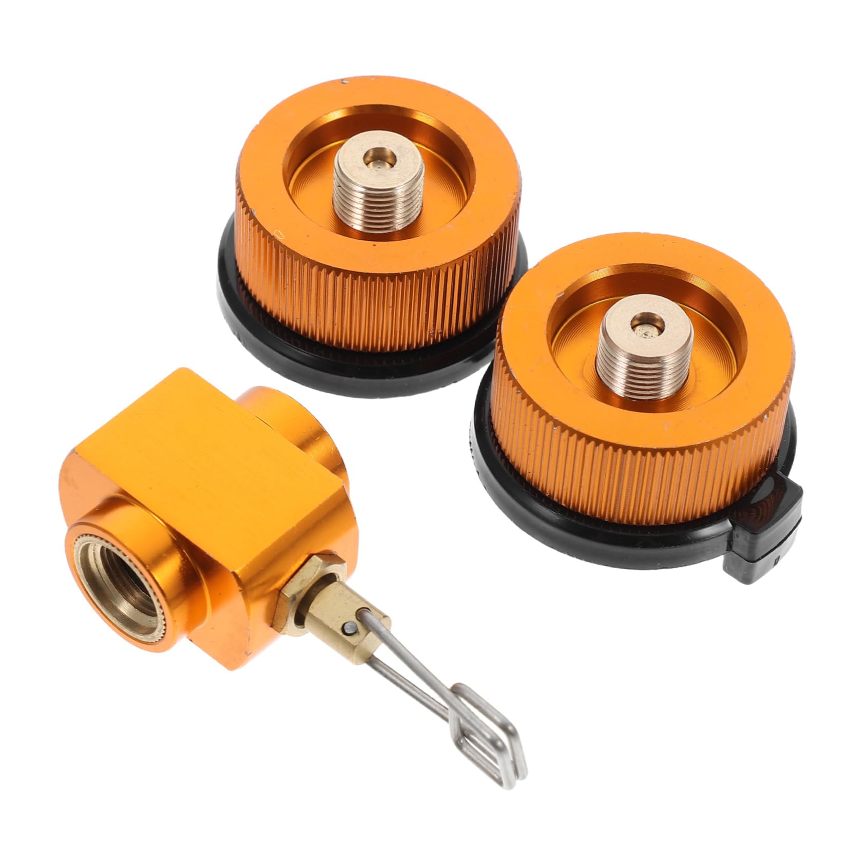Parliky Cassette Stove Heads Adapter Propane Adapter Hose Outdoor Cooking Essential