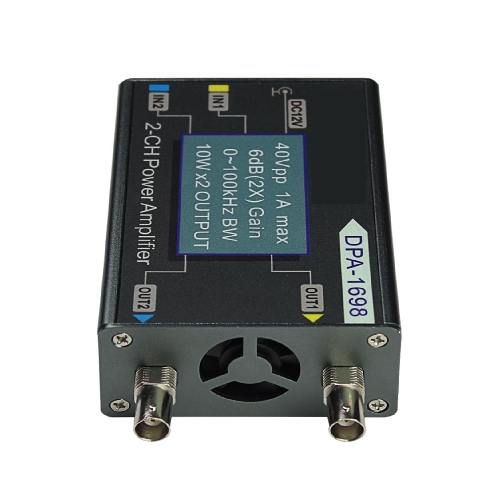 Amplificador De Potencia Del Generador Señal Funcional Alta 0~100KHZ Doble Canal 10W X2 DDS Estable Y Fiable