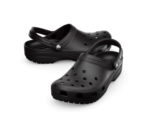 Image of Crocs Classic Clog Ltd Black Clogs - 9M / 7M