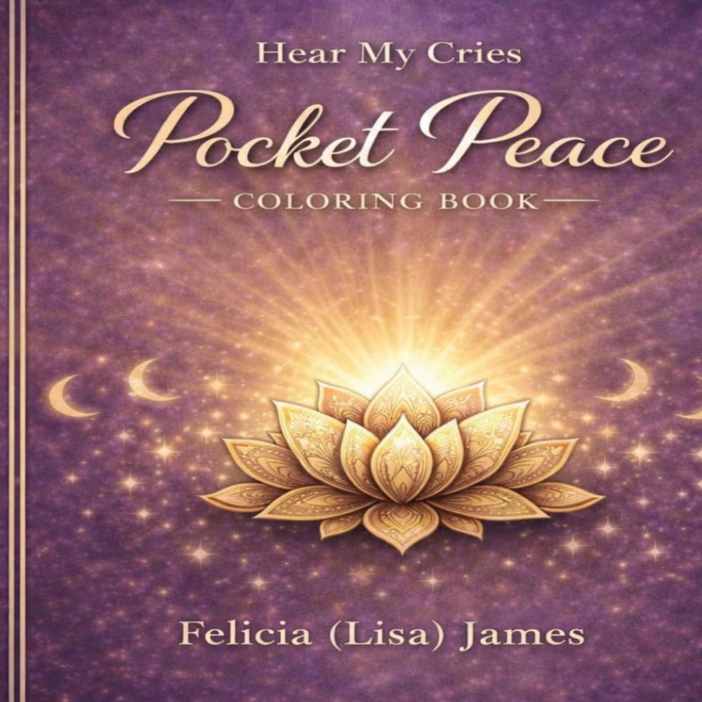 Hear My Cries: Pocket Peace Coloring Book (The Healing Journey Collection)