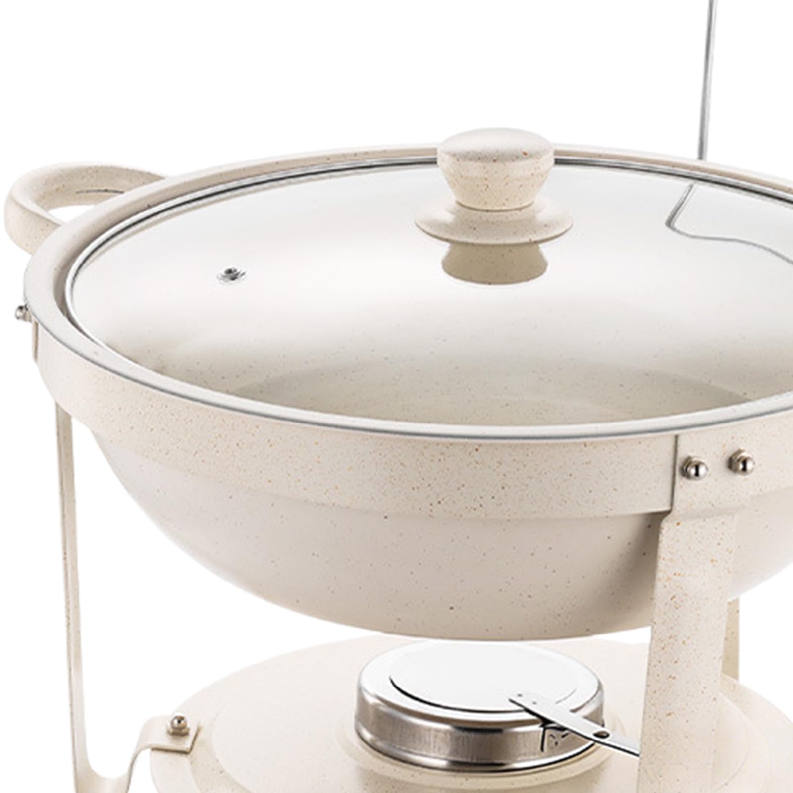 Genérico Chafing Dish para Buffet - Recipiente para Servir Calentador De Alimentos 35 X 35 X 14 Cm 1800 G, Cuenco Calentador para Catering | De Servicio De Banquetes De Bodas Y para Mesa De Buf