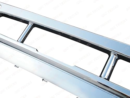 Miniatura 9 de QSC Truck Parts Juego de 6 piezas de parachoques con luces antiniebla cromadas + LED para Freightliner Cascadia 08-17