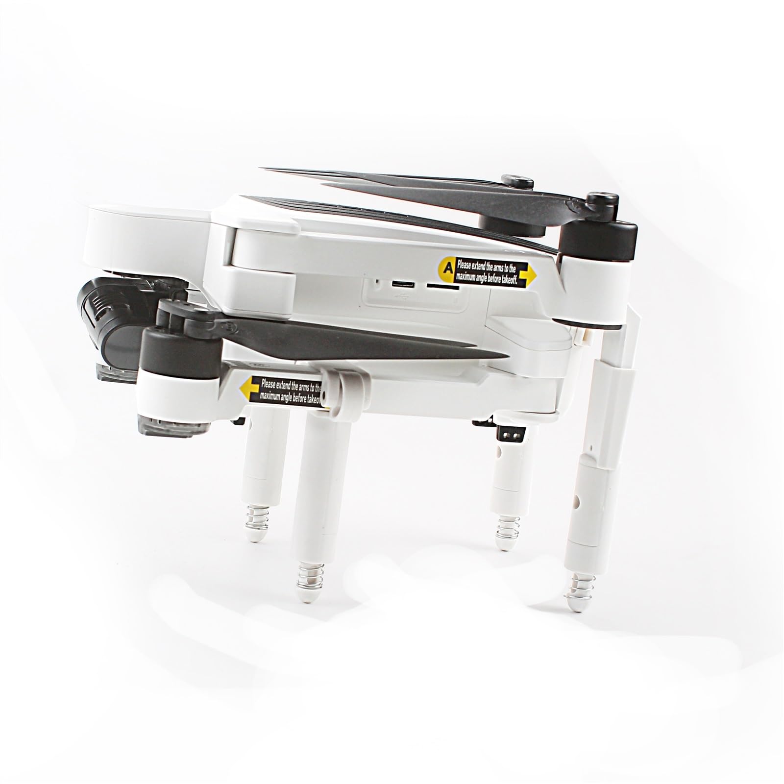 Stopka sprężynowa jest dla Hubsan H117S Zino Pro Zino Pro + zino Pro Plus części zamienne do bezzałogowych statków powietrznych Zamienne ostrza do dronów(4)