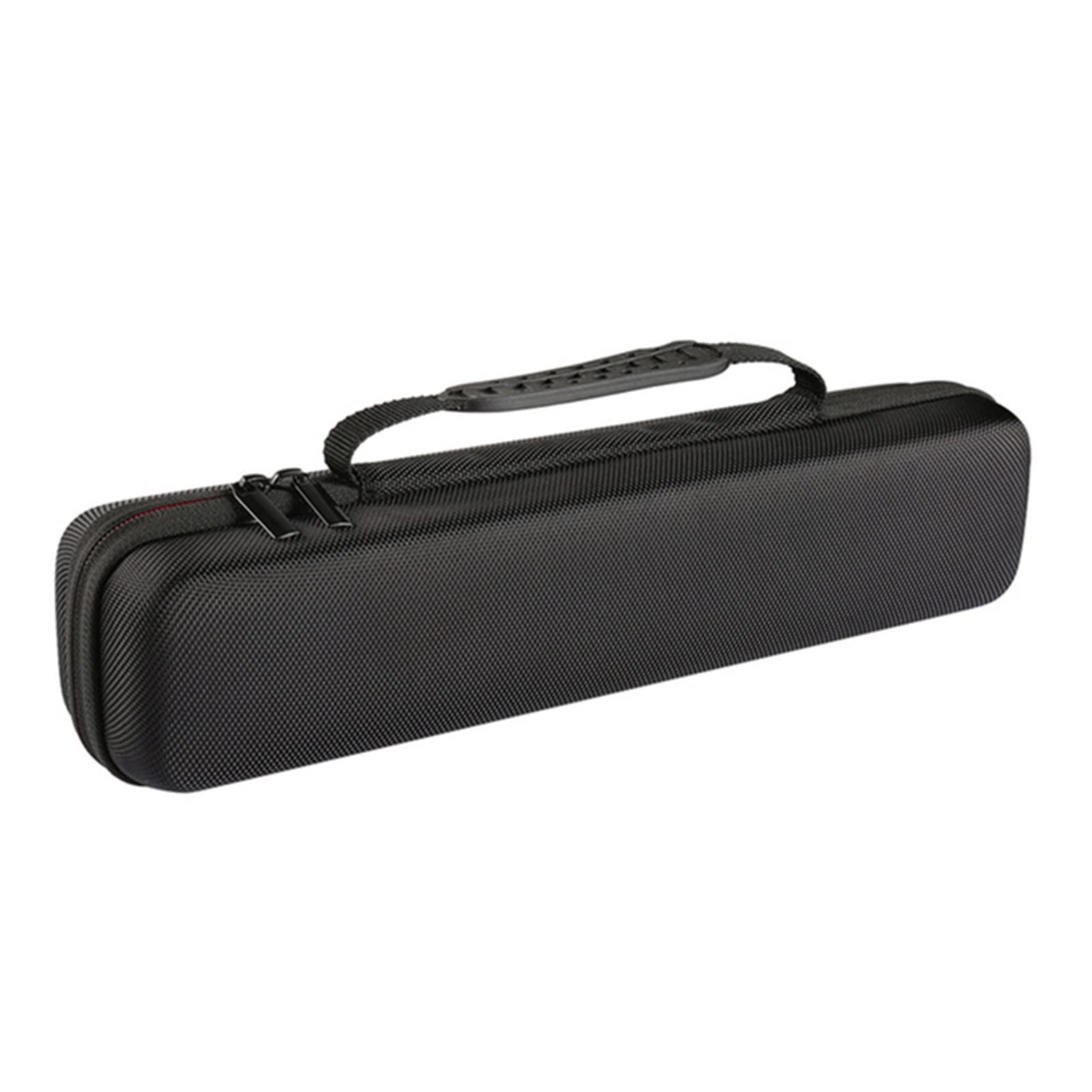 Bolsa resistente al calor para plancha de pelo iónico, cepillo de viaje, bolsa de almacenamiento, bolsa de transporte de EVA (negro)