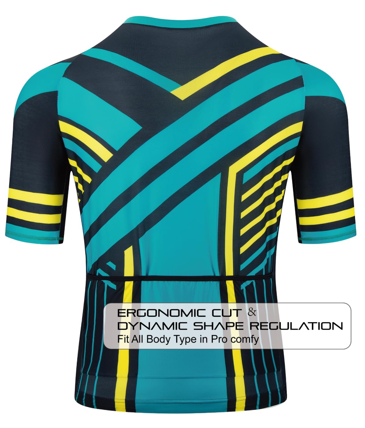 CEROTIPOLAR Club Fit Men Cycling Jersey Bike Shirts UPF50+,PRO Dry Fit Light Weight Fabric