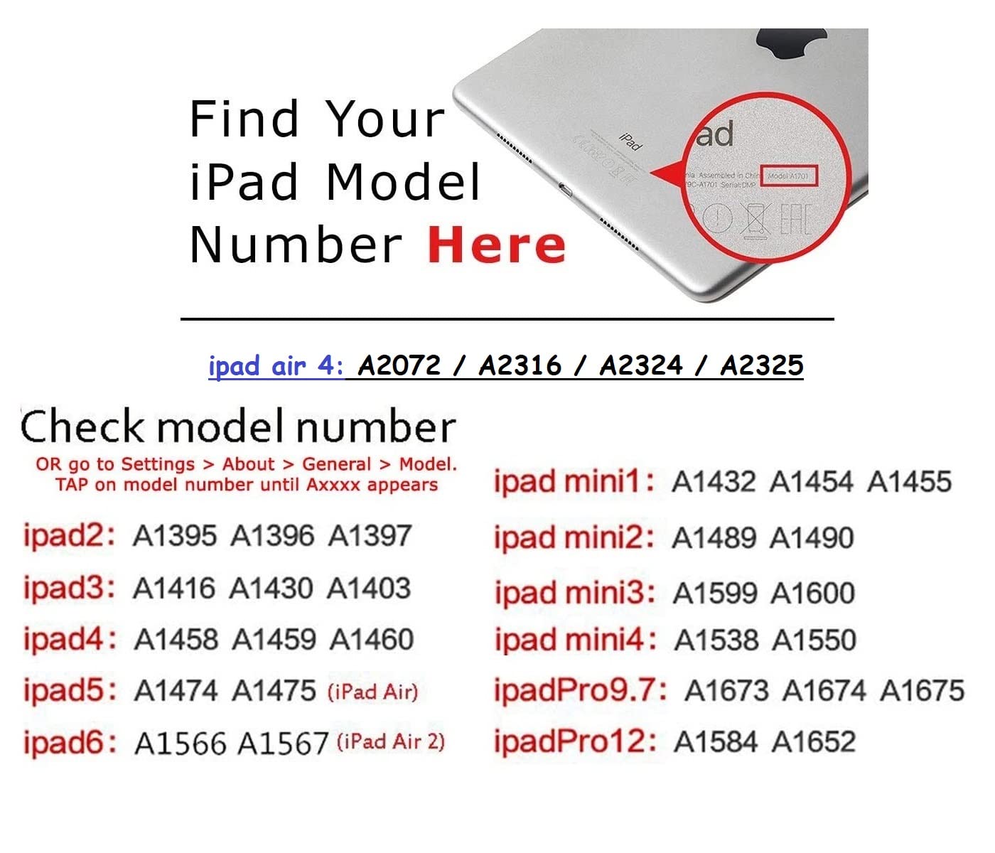 Amazon.com: TTIMORE A2288 Replacement Battery for iPad Air 4 A2072