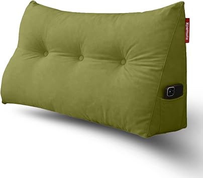 Xpermate Yatak Ba  Yast    S rt ve Bel Destek Yast  140 cm Ye il