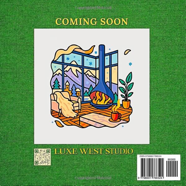 Adult Coloring Book for Women | Coloring Books for Adults | LUXE WEST: VOL II | Thick Paper | Single-Sided | No Filler | Upscale Designs image 3