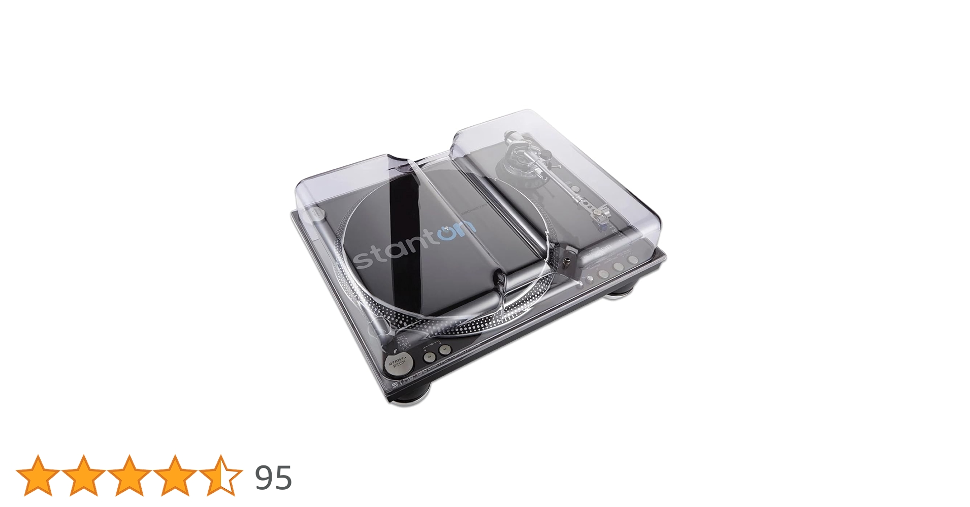 DJ機材 KORG Stanton ST.150 + DeckSaver Decksaver Stanton ST-150/STR8-150 DJ Turntable Cover