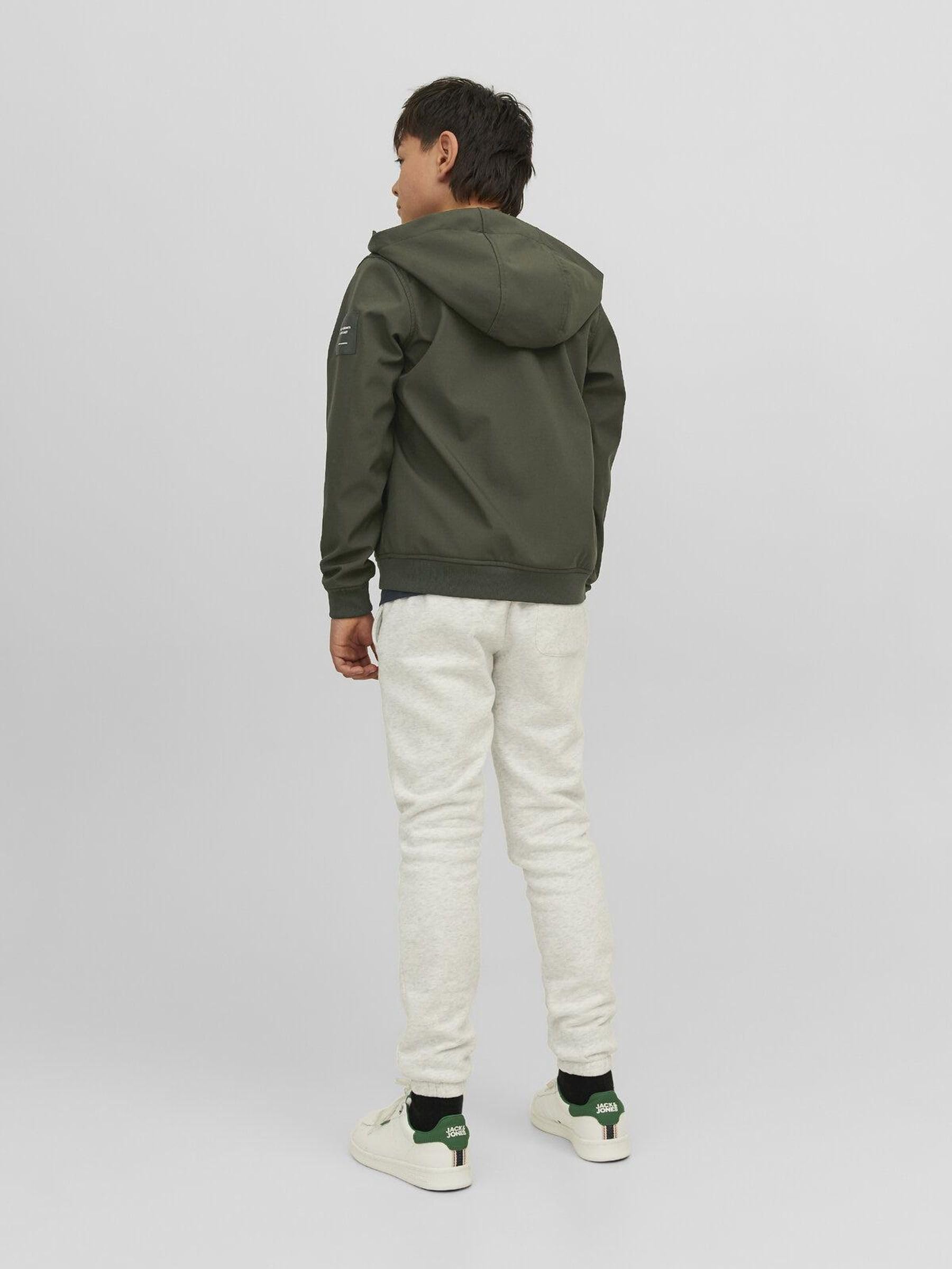JACK & JONES Jjebasic Softshell Hood Sn Jnr Veste Garçon