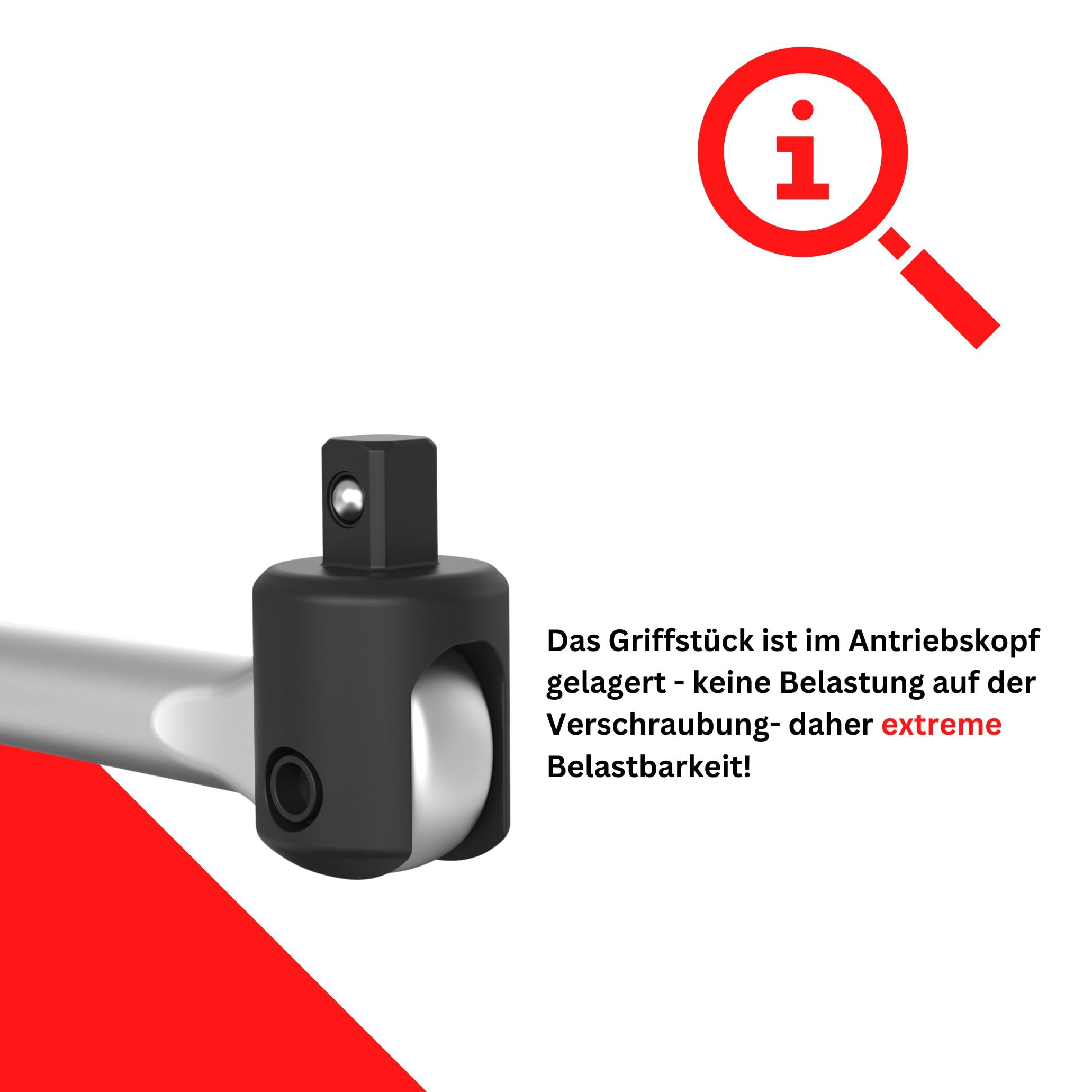 FAMEX 10914 zestaw kluczy dynamometrycznych 1/2" (12,5 mm) 30-210 Nm, do wymiany opon – w zestawie 3 klucze nasadowe i bardzo wytrzymały klucz przegubowy 60 cm 630 Nm, przedłużenie, zestaw do wymiany