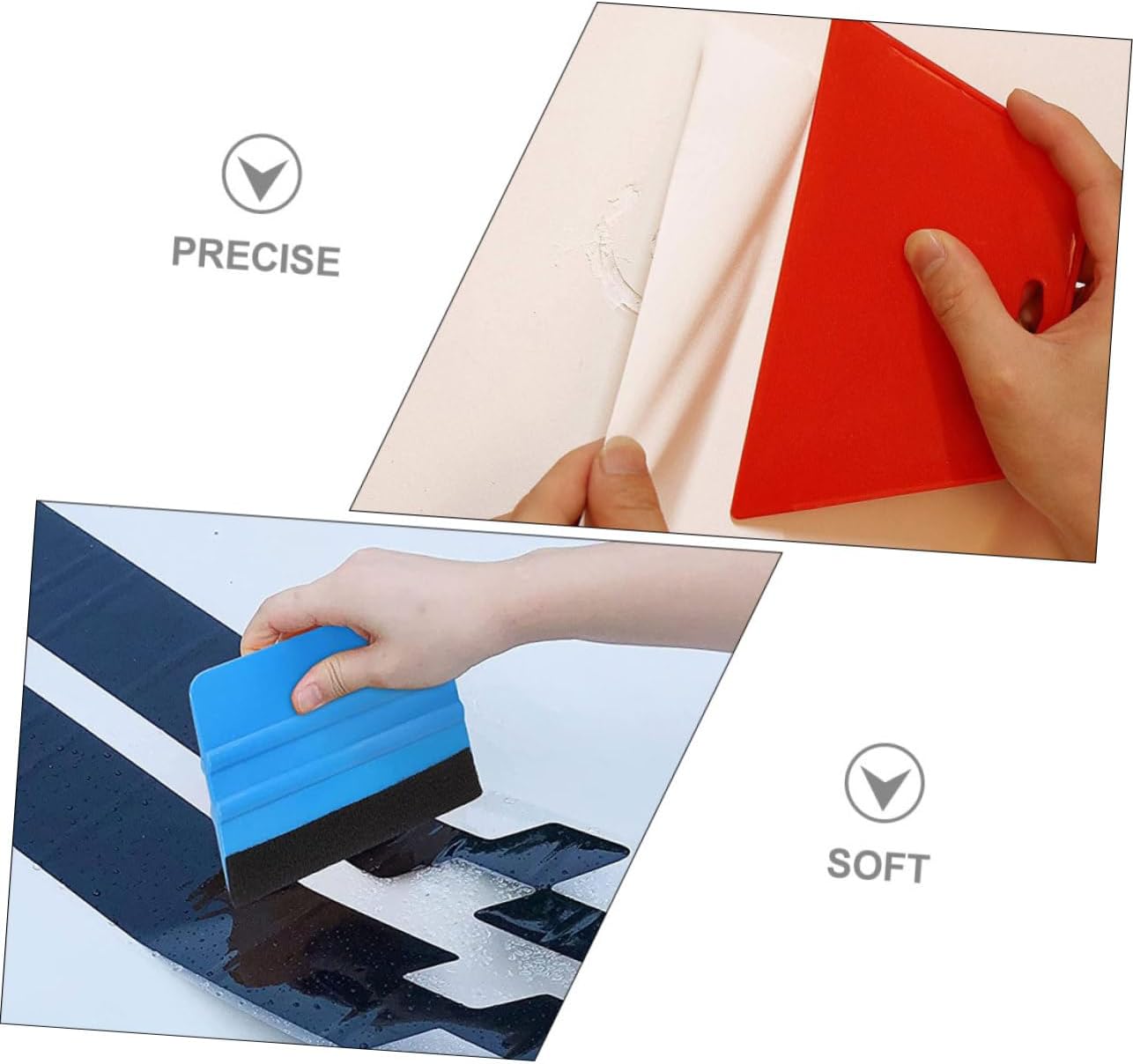 MAGICLULU 1Set Automotive Vinyl Wrap Tool Kit Car Tinting with Tint Scraper Scrapers Carving Cutter Blades for Window Tinting Decals Vinyl