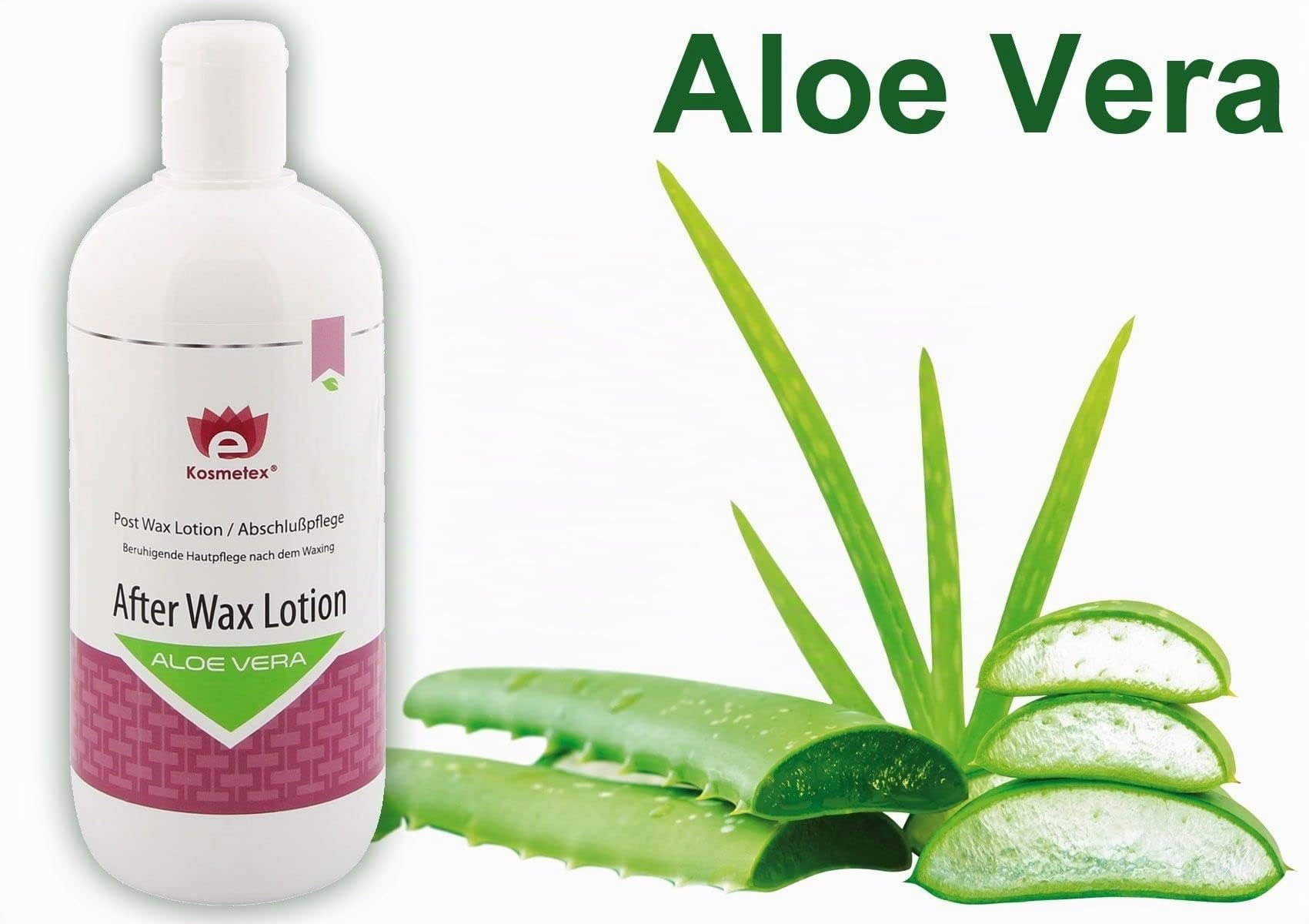 Kosmetex Aloe Vera beruhigend/After Wax Lotion, nach dem Waxing, POST DEPILAZIONE, 500ml