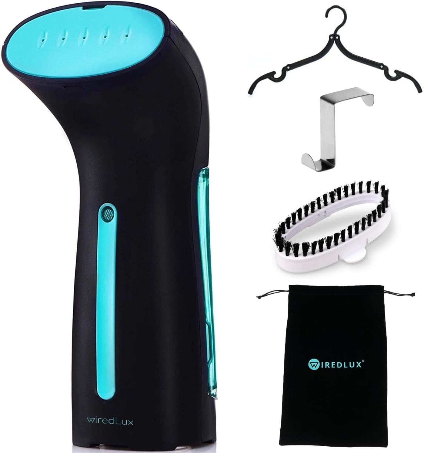 Clothes Steamer, Clothes Steamer Handheld for Holidays & Home, Compact & Portable, 25s Heat-up & 100% Leakproof, Vertical Garment Steamer, Travel Accessories Included