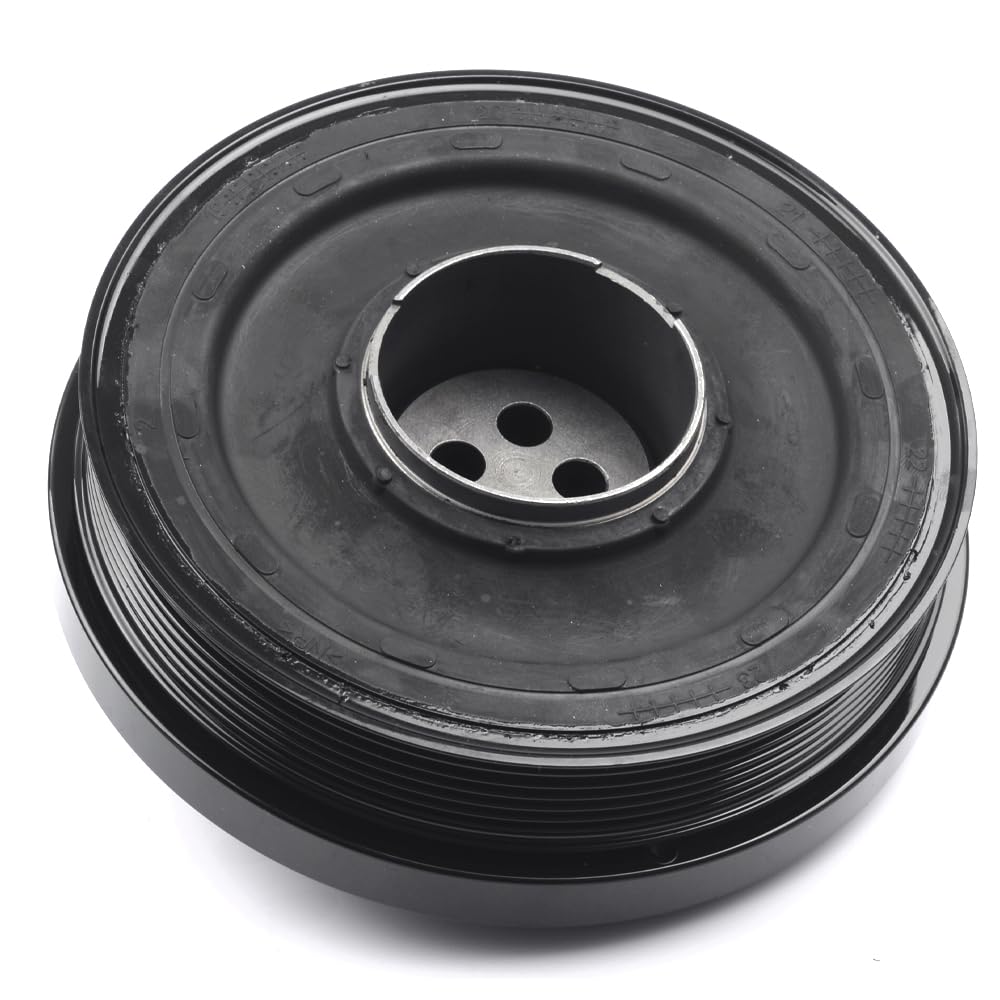 ROBUST Schwingungsdämpfer Scheibe Kurbelwelle Riemenscheibe für BMW 1 Series E81 E82 E87 E88 116d 118d 120d 3 Series E90 E91 E92 316d 318d 320d X1 E84 18d 20d X3 E83 18d 20d 11237823191 11237799153