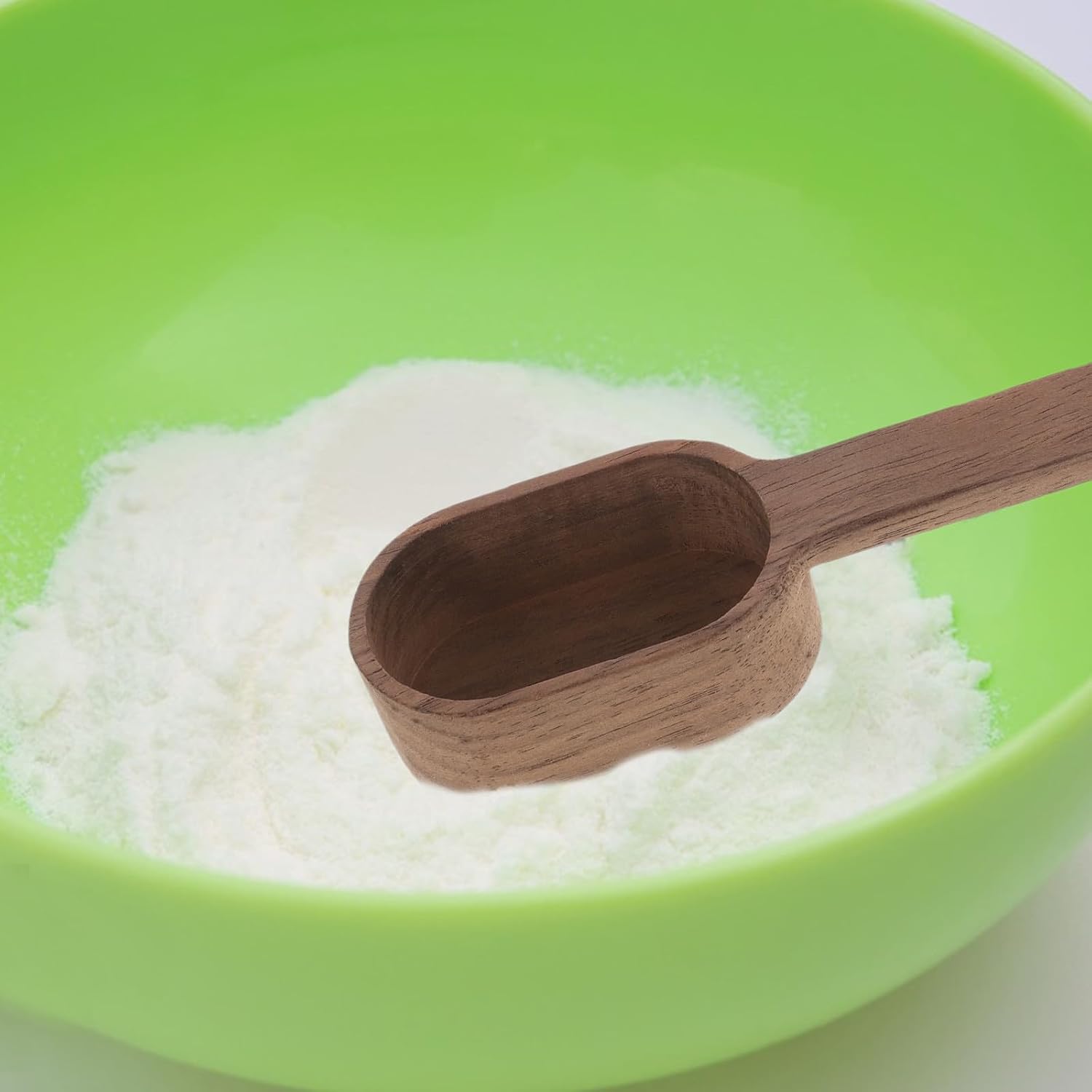 Small Wooden Salt Spoon for Coffee Beans and Tea Brewing Prep