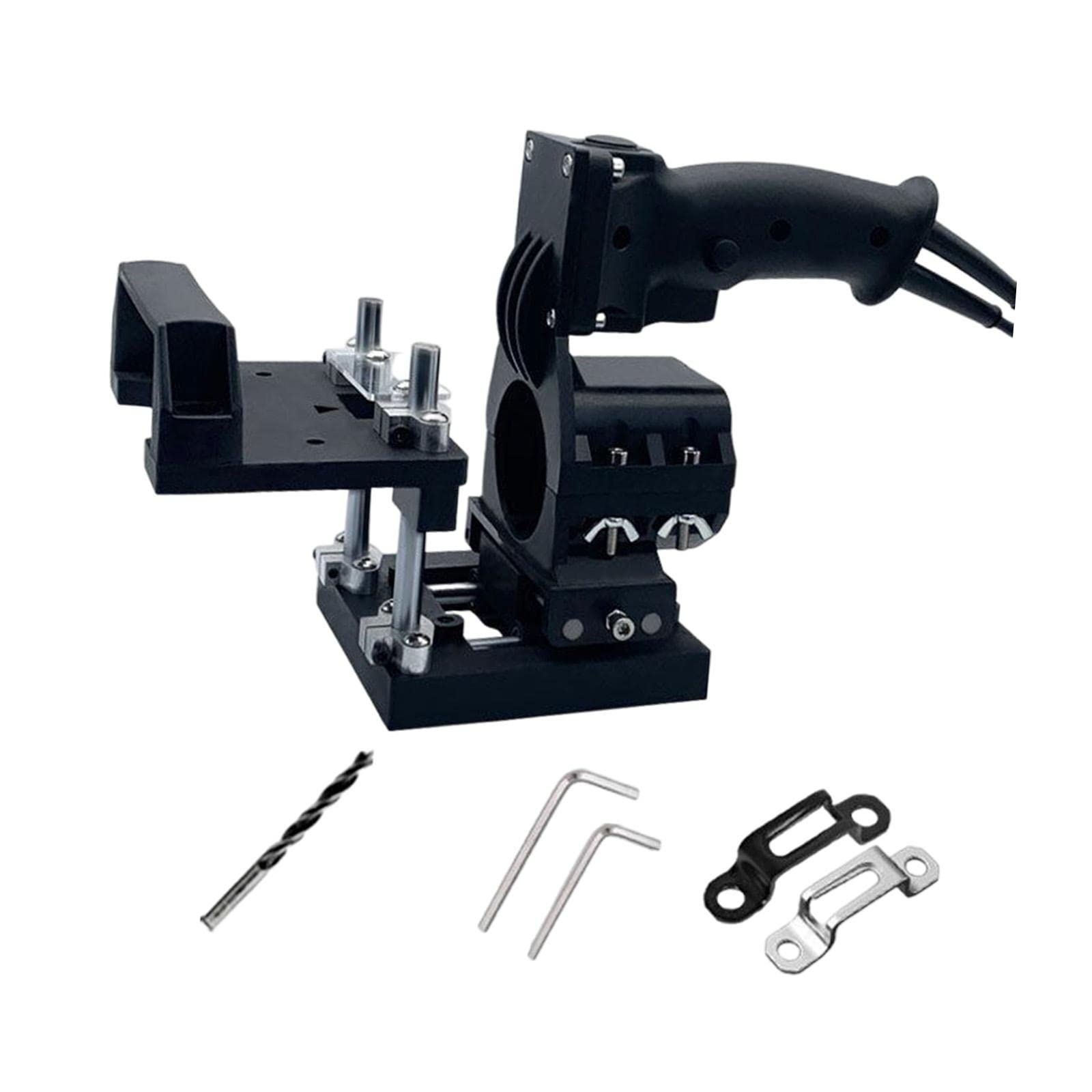 Hand Router Connector Wood Trimmer Slotting Locators Accessory Adjustable-image-15