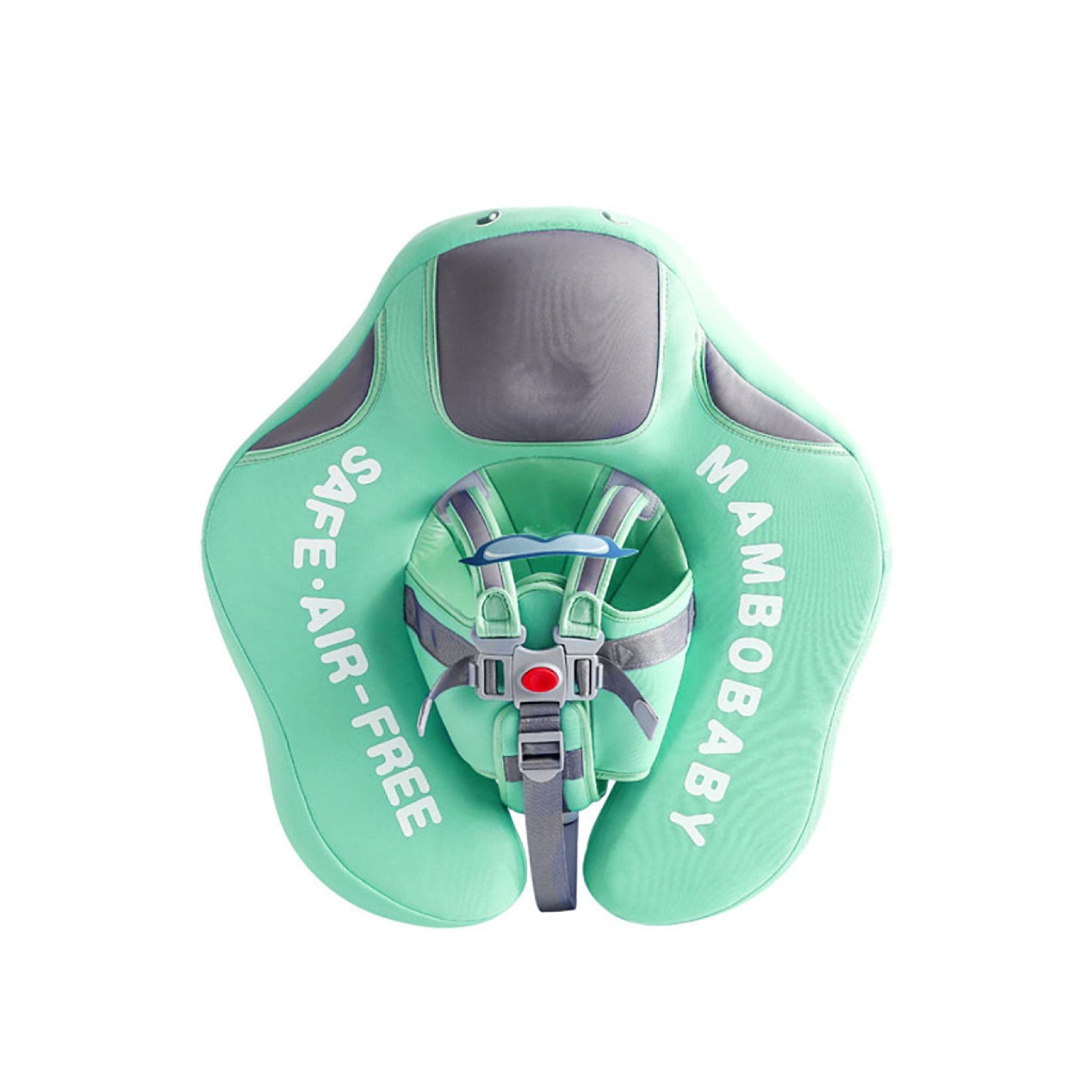 Colchoneta Hinchable de la Piscin para Bebe 3 Meses-3 año con Toldo y Cinturón de Seguridad,Juguete Acuático para Piscina,Flotador de Natación para Bebé,Anillo de Natación Inflable Flotante… (E)