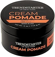 TRENDSTARTER - CREAM POMADE (4oz) - Medium Hold - Low Shine - Water-Based All-Day Hold Premium Hair Styling Pomade Putty Products