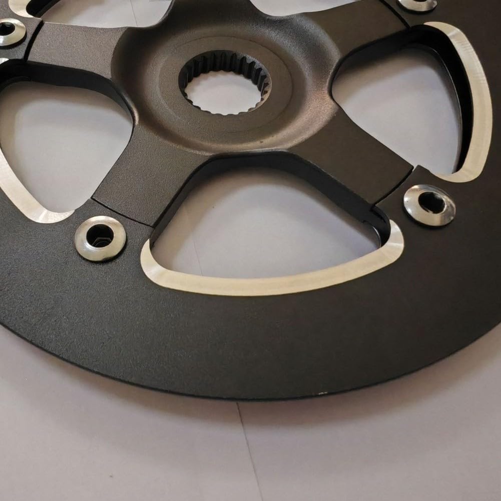Guarnitura E-Bike 24T Interna per coppia Ottimizzata Guarnitura