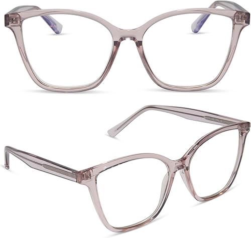 Miniatura 8 de DIFF Gafas de lectura con bloqueo de luz azul, ligeras, de gran tamaño, para lectores Leah complementos para mujer
