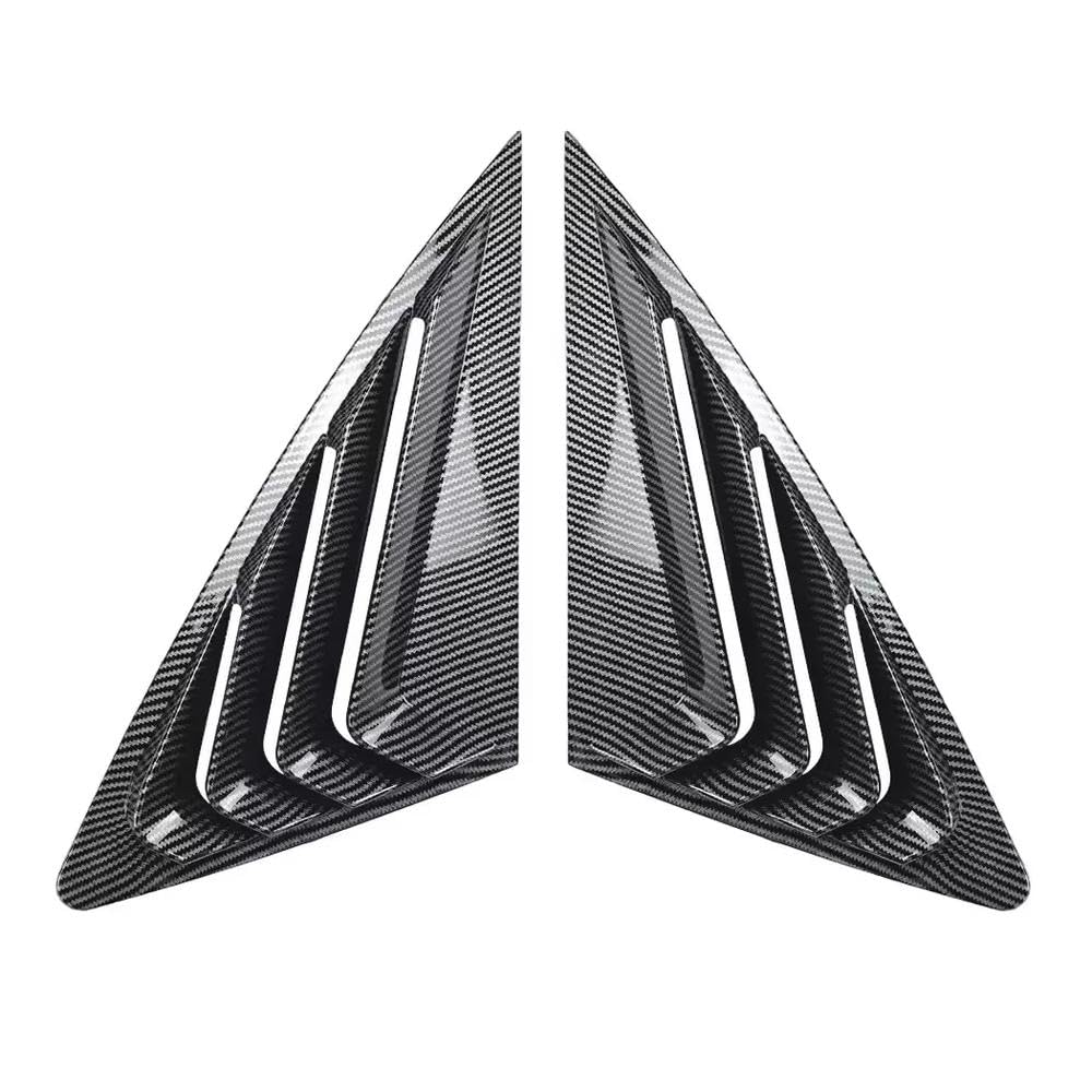 Rivestimenti Esterni Feritoia Finestrino Per Q3 Sportback 2019‑2024 | Aspetto Dinamico, Impermeabile, Migliora La Privacy(Carbon Fiber)