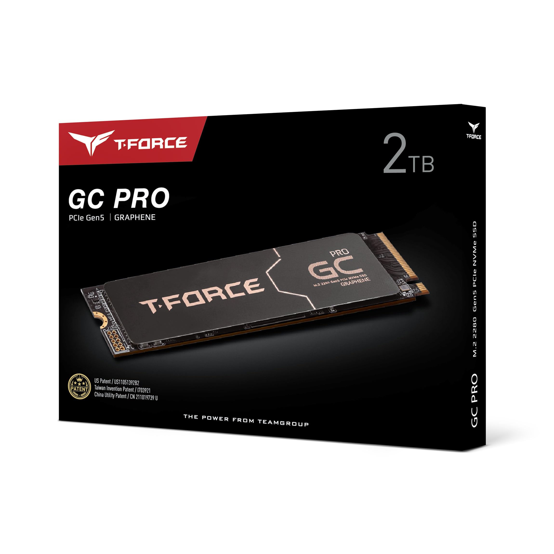 Amazon.com: TEAMGROUP T-Force GC PRO 2TB Graphene Heatsink