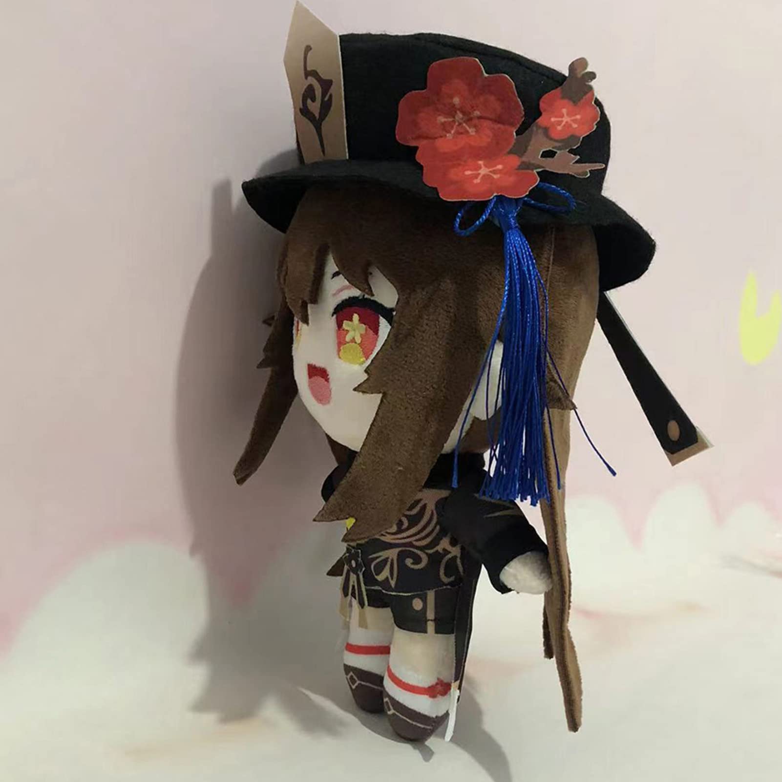 Genshin Impact Hutao Ghost Plüschfigur – 30 Cm Weiches Anime-Kissen – Geschenk Für Fans & Sammler