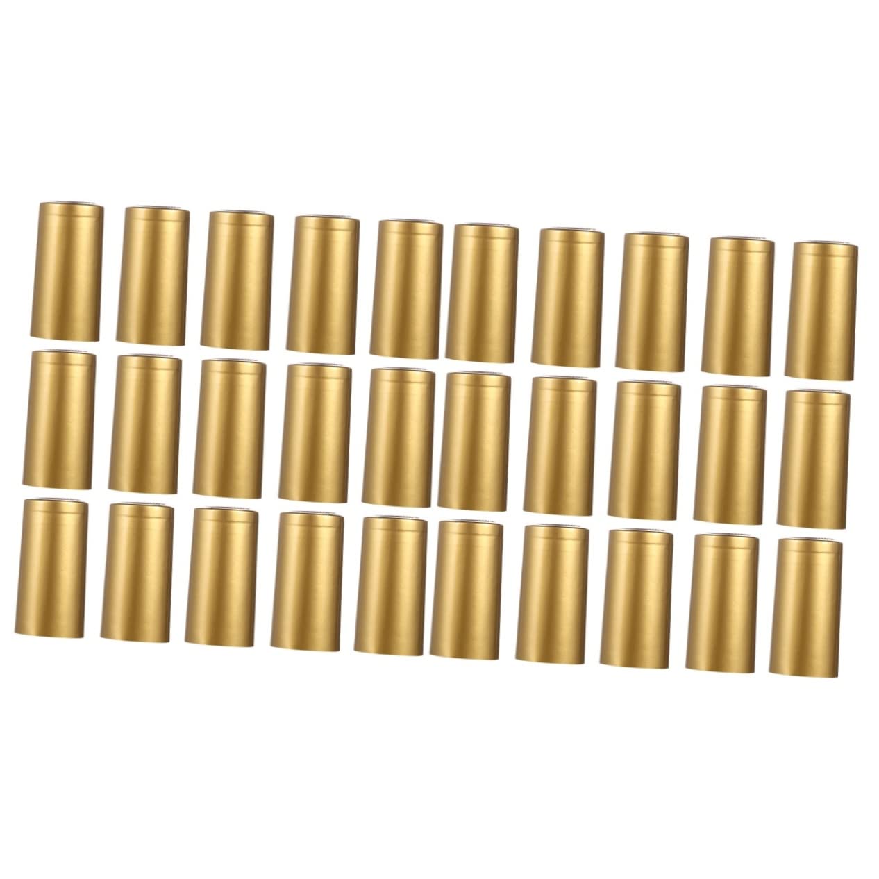 OKUMEYR 400pcs Wine Bottle Seal Caps Heat Shrinkable Films for Homemade Wine Air-tight Closure Bright Color for Elegant Presentation