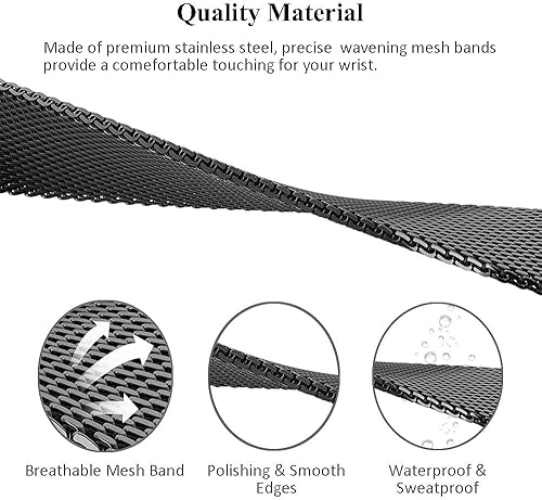 Miniatura 3 de MIJOBS Correa para Xiaomi Mi Band 7 Mi Band 6 Mi Band 5 Correa de repuesto transpirable para Band 4Mi Band 3 Smart Band Correa de reloj pulsera