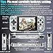 Q90 Handheld Game Console 3 inch Retro Handheld Video Games Consoles Built-in Classic Games Rechargeable Battery Portable Style Hand Held Game Consoles System Transparent