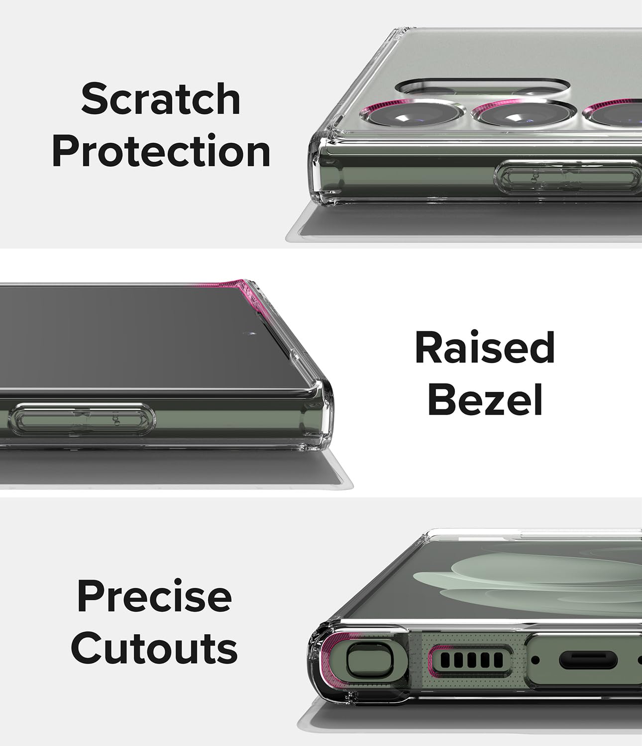Amazon.co.jp: 【Ringke】Galaxy S23 Ultra 対応 ケース フュージョン