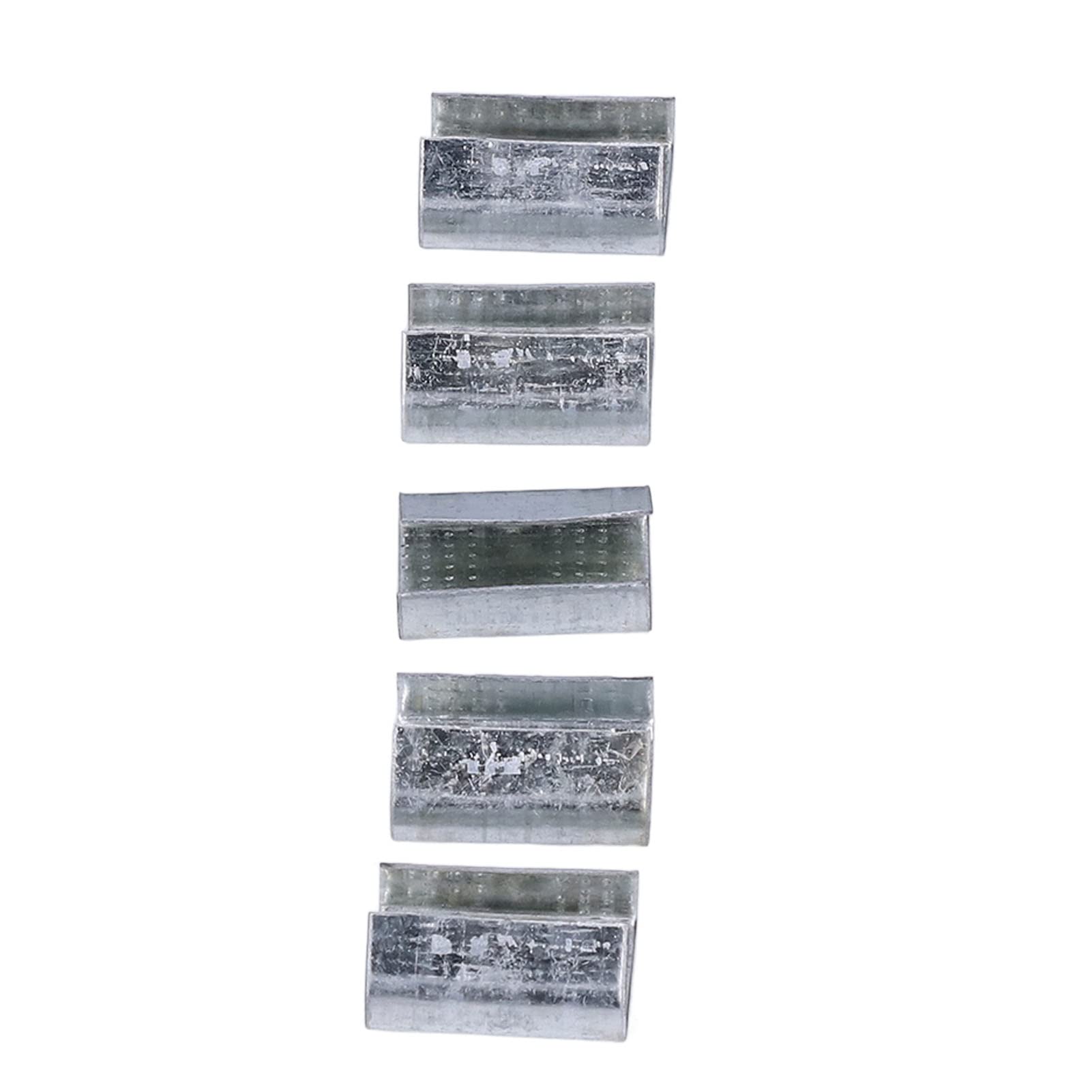 Metal Strapping Buckle Galvanized Steel Packaging Open Seals for 16mm Plastic PET Strap. operation. with. material. high. easy. Galvanized. Steel. to. easy. tight. with.